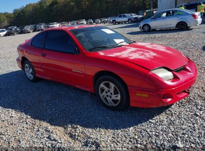 2000 PONTIAC SUNFIRE SE Red  Gasoline 1G2JB1245Y7160368 photo #1