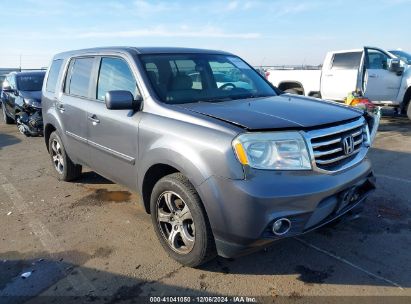 2015 HONDA PILOT EX Gray  Gasoline 5FNYF3H42FB003342 photo #1