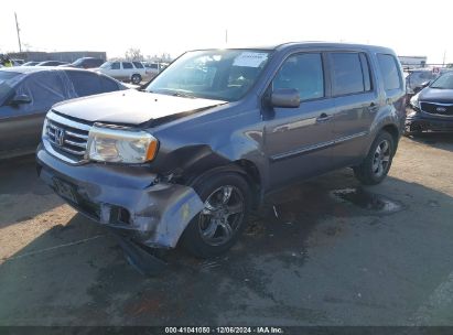 2015 HONDA PILOT EX Gray  Gasoline 5FNYF3H42FB003342 photo #3