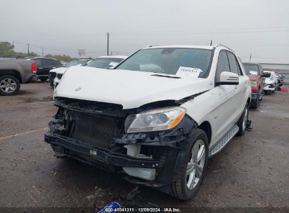 2012 MERCEDES-BENZ ML 350 4MATIC White  Gasoline 4JGDA5HB8CA083494 photo #3