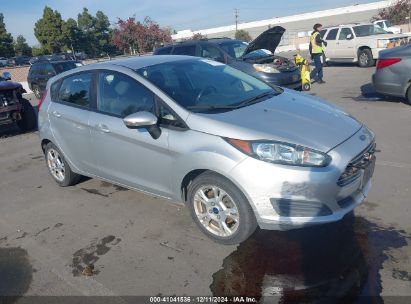 2014 FORD FIESTA SE Silver  Gasoline 3FADP4EJ4EM128001 photo #1