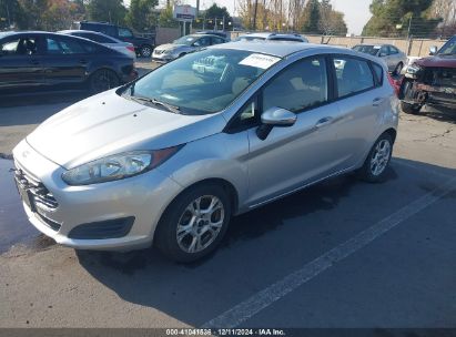 2014 FORD FIESTA SE Silver  Gasoline 3FADP4EJ4EM128001 photo #3