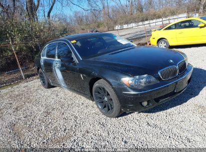 2006 BMW 750LI Black  Gasoline WBAHN83596DT29014 photo #1