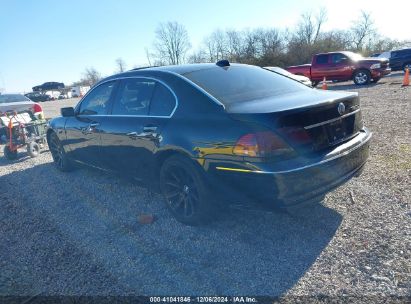 2006 BMW 750LI Black  Gasoline WBAHN83596DT29014 photo #4