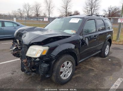 2010 MERCURY MARINER Black  Gasoline 4M2CN8B78AKJ07000 photo #3