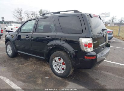 2010 MERCURY MARINER Black  Gasoline 4M2CN8B78AKJ07000 photo #4