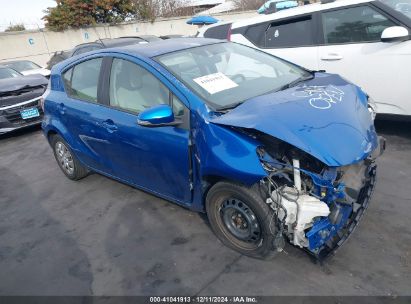 2014 TOYOTA PRIUS C ONE Blue  Hybrid JTDKDTB31E1574906 photo #1