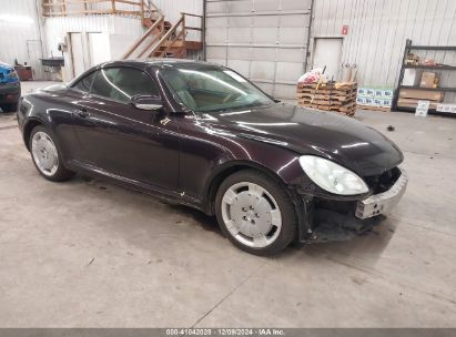 2003 LEXUS SC 430 Purple  Gasoline JTHFN48Y030040692 photo #1