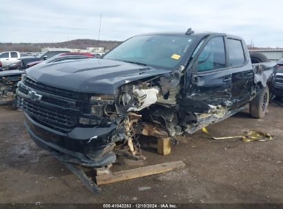 2022 CHEVROLET SILVERADO 1500 LTD 4WD  SHORT BED RST Black  Diesel 3GCUYEET2NG172334 photo #3