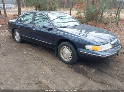 1997 LINCOLN CONTINENTAL Black  Gasoline 1LNLM97V7VY670835 photo #1