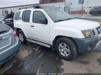 2009 NISSAN XTERRA S White  Gasoline 5N1AN08U89C506924 photo #1