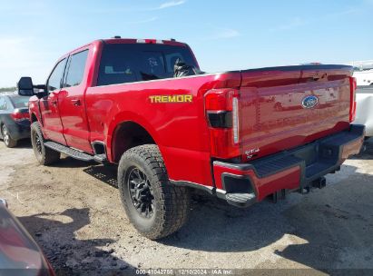 2023 FORD F-250 XLT Red  Gasoline 1FT8W2BN5PEE09615 photo #4