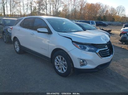 2019 CHEVROLET EQUINOX LT White  Gasoline 2GNAXKEV1K6287575 photo #1