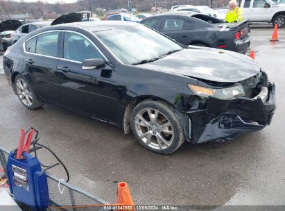 2012 ACURA TL 3.7 Black  Gasoline 19UUA9F71CA006638 photo #1