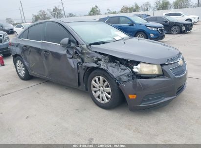 2011 CHEVROLET CRUZE 1LT Gray  Gasoline 1G1PF5S9XB7113057 photo #1