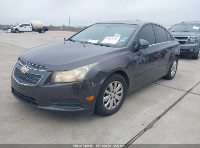 2011 CHEVROLET CRUZE 1LT Gray  Gasoline 1G1PF5S9XB7113057 photo #3