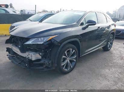 2016 LEXUS RX 450H Black  Hybrid 2T2BGMCA3GC003065 photo #3