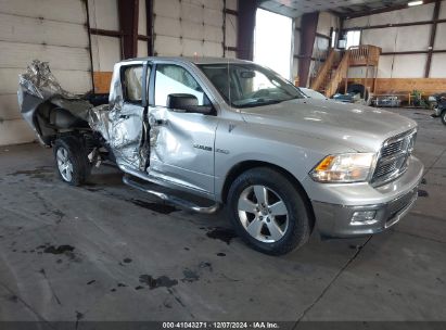 2010 DODGE RAM 1500 SLT/SPORT/TRX Silver  Gasoline 1D7RB1GT4AS134853 photo #1