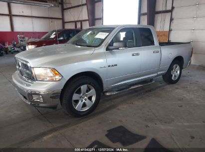 2010 DODGE RAM 1500 SLT/SPORT/TRX Silver  Gasoline 1D7RB1GT4AS134853 photo #3