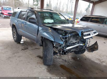 2005 TOYOTA 4RUNNER SR5 V6 Blue  Gasoline JTEBU14R850072806 photo #1