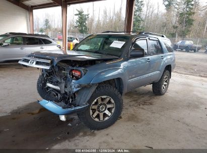 2005 TOYOTA 4RUNNER SR5 V6 Blue  Gasoline JTEBU14R850072806 photo #3