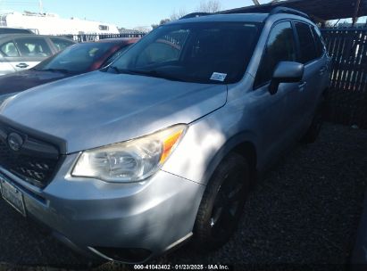 2014 SUBARU FORESTER 2.5I PREMIUM Silver  Gasoline JF2SJADCXEH553670 photo #3