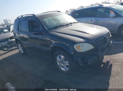 2005 MERCEDES-BENZ ML 350 4MATIC Black  Gasoline 4JGAB57E15A558689 photo #1