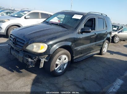 2005 MERCEDES-BENZ ML 350 4MATIC Black  Gasoline 4JGAB57E15A558689 photo #3