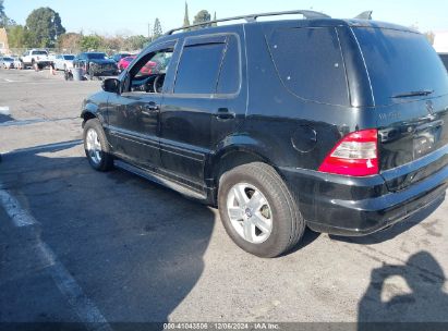 2005 MERCEDES-BENZ ML 350 4MATIC Black  Gasoline 4JGAB57E15A558689 photo #4