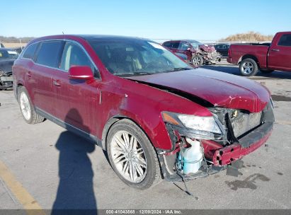 2013 LINCOLN MKT ECOBOOST Red  Gasoline 2LMHJ5AT9DBL51029 photo #1