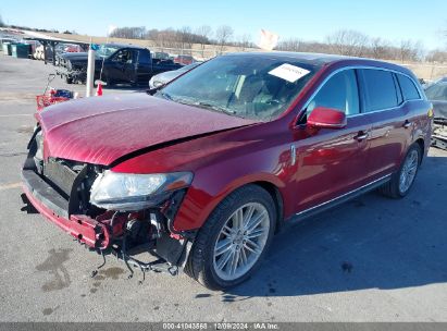 2013 LINCOLN MKT ECOBOOST Red  Gasoline 2LMHJ5AT9DBL51029 photo #3