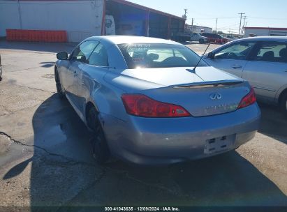 2009 INFINITI G37 Blue  Gasoline JNKCV66E59M724839 photo #4