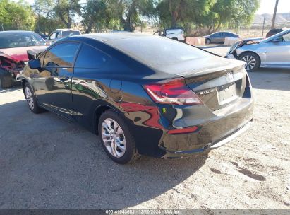 2014 HONDA CIVIC LX Black  Gasoline 2HGFG3B5XEH502552 photo #4