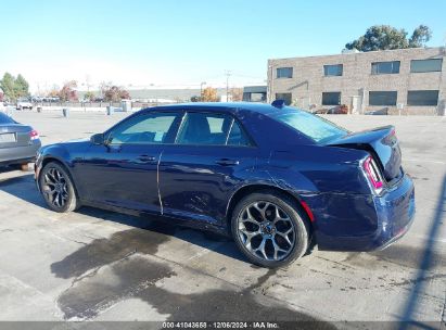 2017 CHRYSLER 300 300S Blue  Flexible Fuel 2C3CCABG2HH512195 photo #4