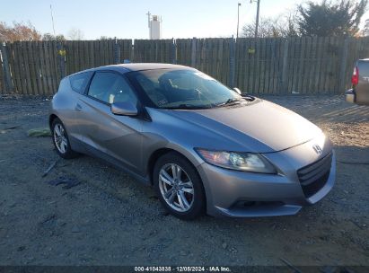 2012 HONDA CR-Z EX Silver  Hybrid JHMZF1C67CS002461 photo #1