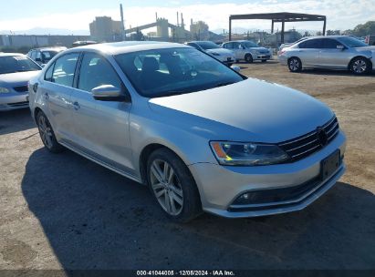 2015 VOLKSWAGEN JETTA 2.0L TDI SEL Silver  Diesel 3VWLA7AJ2FM342885 photo #1