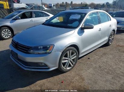 2015 VOLKSWAGEN JETTA 2.0L TDI SEL Silver  Diesel 3VWLA7AJ2FM342885 photo #3