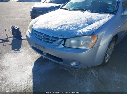 2006 KIA SPECTRA EX/LX/SX Light Blue  Gasoline KNAFE122665316236 photo #3