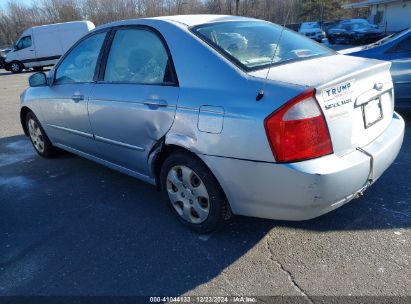 2006 KIA SPECTRA EX/LX/SX Light Blue  Gasoline KNAFE122665316236 photo #4