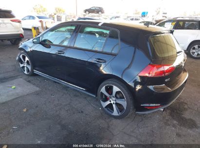 2016 VOLKSWAGEN GOLF GTI S 4-DOOR Black  Gasoline 3VW5T7AU4GM028508 photo #4