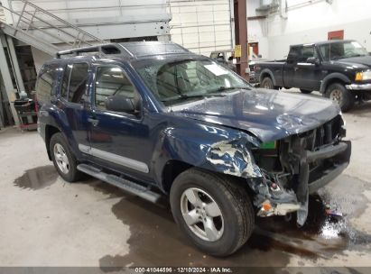 2006 NISSAN XTERRA SE Blue  Gasoline 5N1AN08W66C500682 photo #1