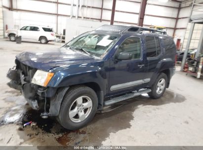 2006 NISSAN XTERRA SE Blue  Gasoline 5N1AN08W66C500682 photo #3