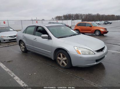 2003 HONDA ACCORD 2.4 EX Silver  Gasoline JHMCM56693C043344 photo #1