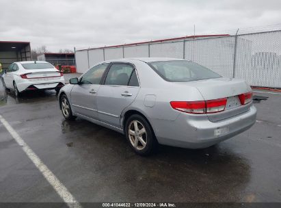 2003 HONDA ACCORD 2.4 EX Silver  Gasoline JHMCM56693C043344 photo #4