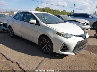 2017 TOYOTA COROLLA SE White  Gasoline 5YFBURHE1HP648319 photo #1