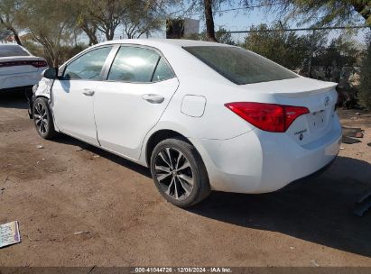 2017 TOYOTA COROLLA SE White  Gasoline 5YFBURHE1HP648319 photo #4