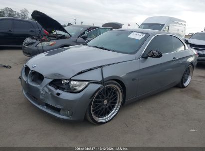 2009 BMW 335I Gray  Gasoline WBAWL73559P180692 photo #3