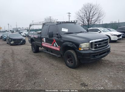 2004 FORD F-350 LARIAT/XL/XLT Black  Gasoline 1FTSX31L84EE02601 photo #1