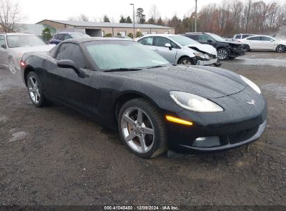 2008 CHEVROLET CORVETTE Black  Gasoline 1G1YY26W985101015 photo #1