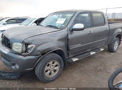 2005 TOYOTA TUNDRA SR5 V8 Gray  Gasoline 5TBET34195S481445 photo #3